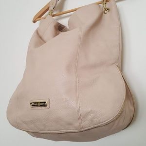 Steve Madden Cream Expandable Purse Bag
